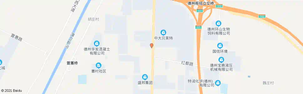 德州晶华实业公司_公交站地图_德州公交_妙搜公交查询2025