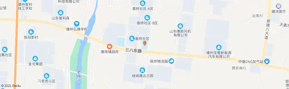 德州袁桥中学_公交站地图_德州公交_妙搜公交查询2025