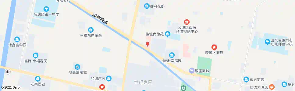 德州陵县中医院_公交站地图_德州公交_妙搜公交查询2025