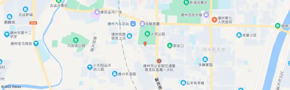 德州新苑小区_公交站地图_德州公交_妙搜公交查询2025
