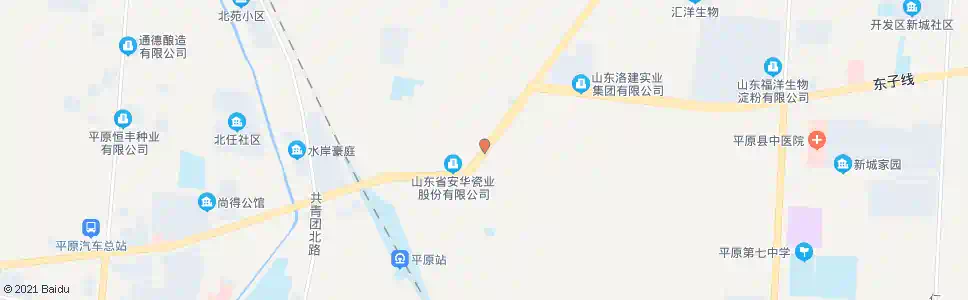 德州闫庄市场(平原)_公交站地图_德州公交_妙搜公交查询2025