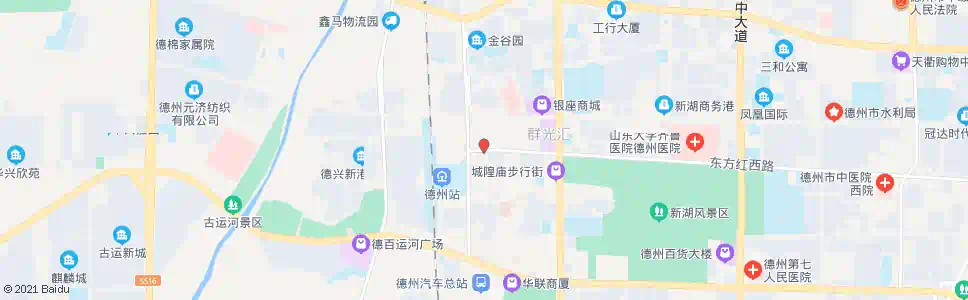 德州世纪协和医院_公交站地图_德州公交_妙搜公交查询2025