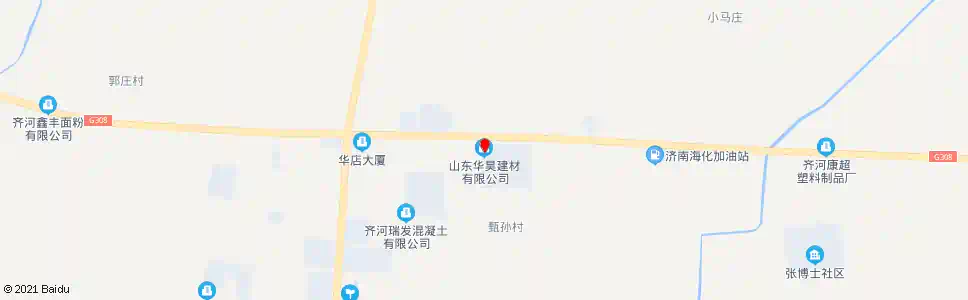 德州华龙建材有限公司_公交站地图_德州公交_妙搜公交查询2025