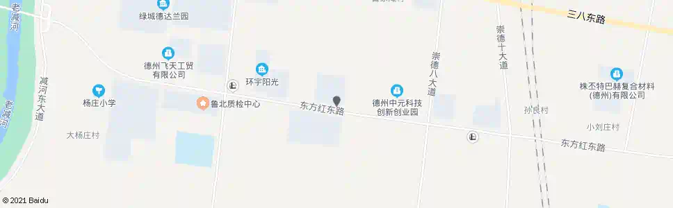 德州德药制药_公交站地图_德州公交_妙搜公交查询2025