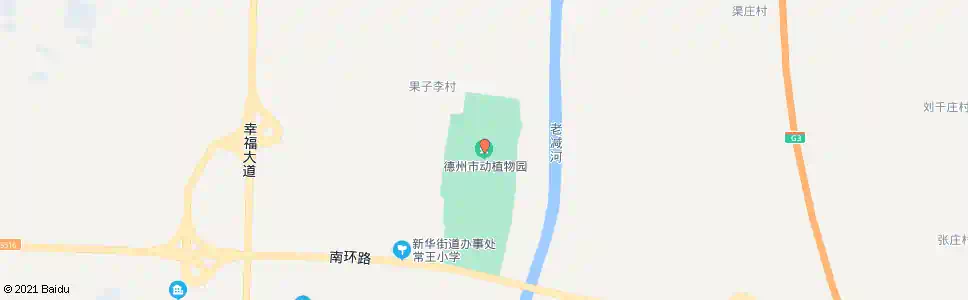 德州植物园_公交站地图_德州公交_妙搜公交查询2025