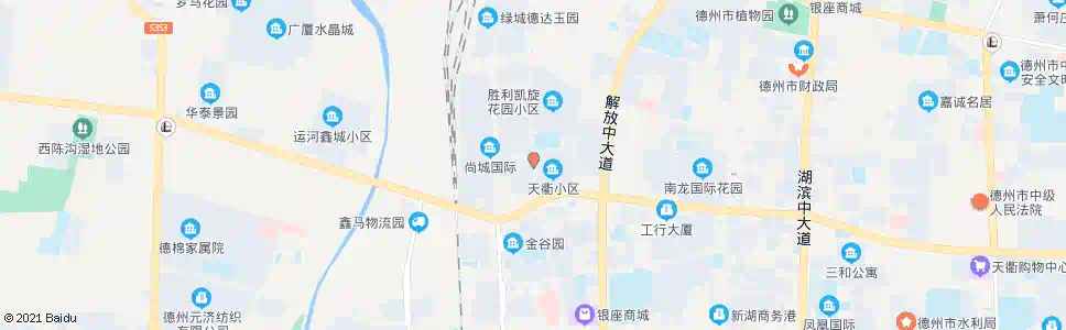 德州胜利街路口_公交站地图_德州公交_妙搜公交查询2025
