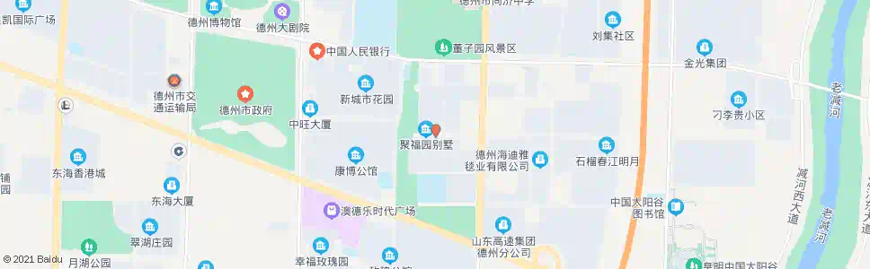 德州聚福园小区_公交站地图_德州公交_妙搜公交查询2025