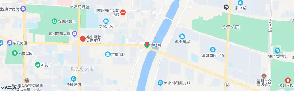 德州锦绣川风景区_公交站地图_德州公交_妙搜公交查询2025