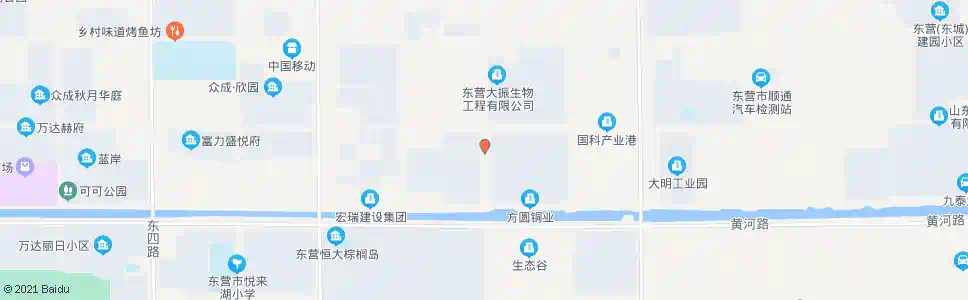 东营三森公司_公交站地图_东营公交_妙搜公交查询2025
