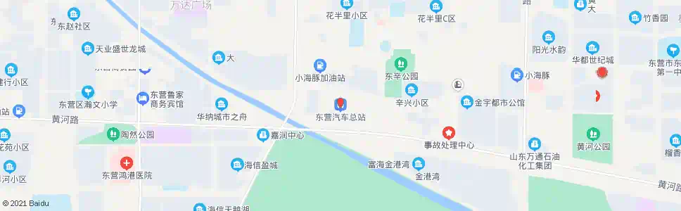 东营汽车五队_公交站地图_东营公交_妙搜公交查询2025