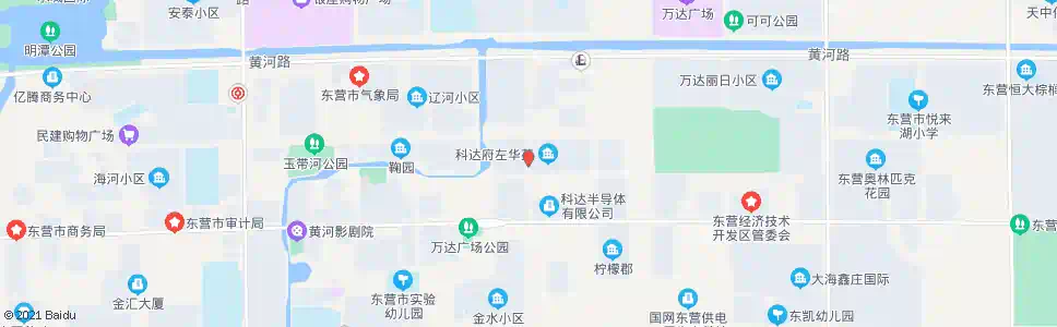 东营科英电子公司_公交站地图_东营公交_妙搜公交查询2025