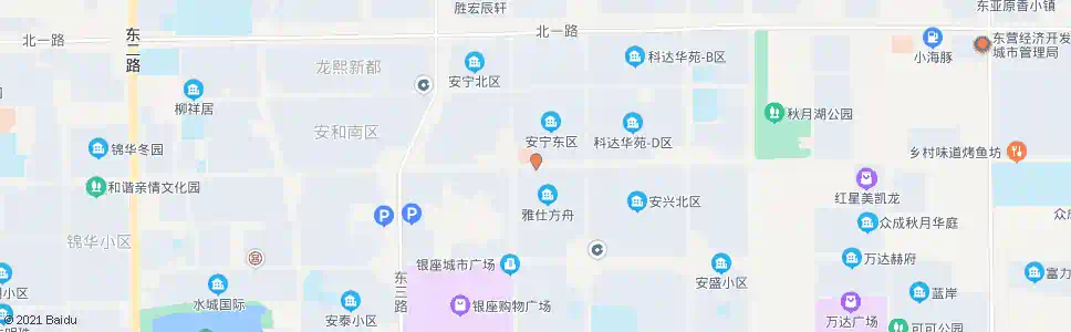 东营安宁东区南门_公交站地图_东营公交_妙搜公交查询2025