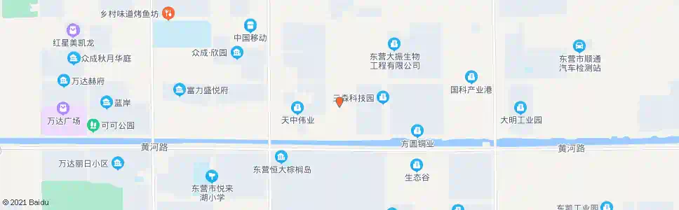 东营高原管材_公交站地图_东营公交_妙搜公交查询2025