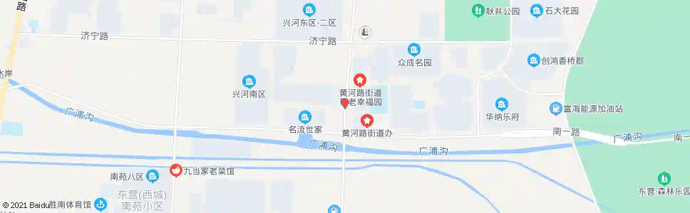 东营黄河路办事处_公交站地图_东营公交_妙搜公交查询2025