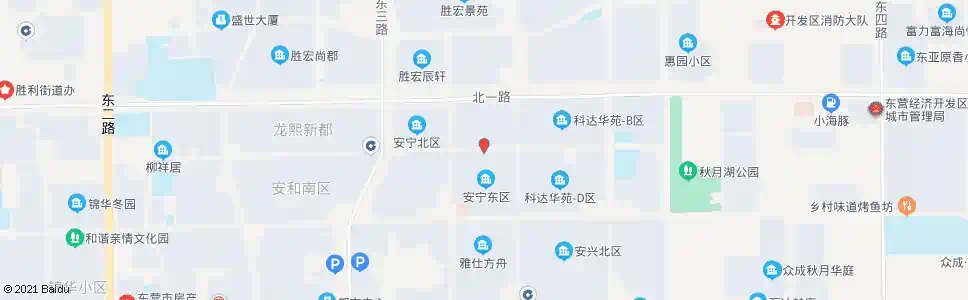 东营安宁东区北门_公交站地图_东营公交_妙搜公交查询2025