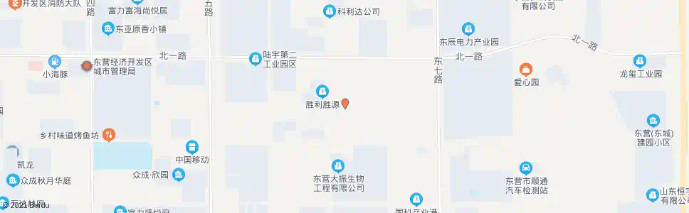 东营银龙公司_公交站地图_东营公交_妙搜公交查询2025