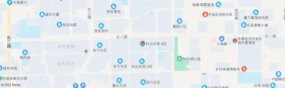 东营科达华苑B区_公交站地图_东营公交_妙搜公交查询2025