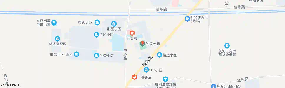 东营胜采公园_公交站地图_东营公交_妙搜公交查询2025