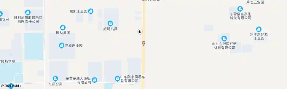 东营华锐汽车_公交站地图_东营公交_妙搜公交查询2025