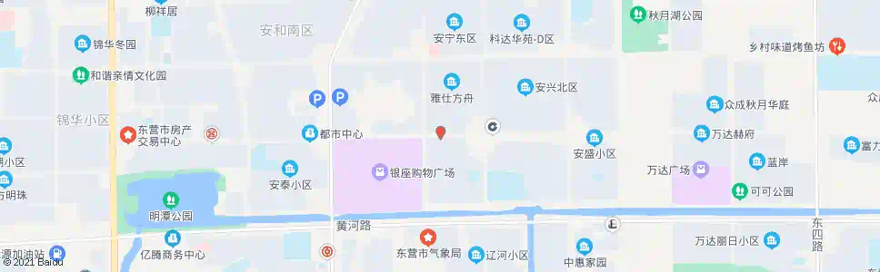 东营安慧东区南门_公交站地图_东营公交_妙搜公交查询2025