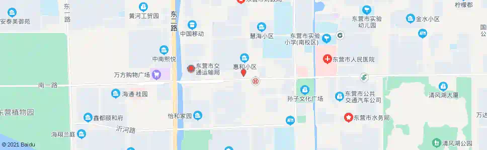 东营光大银行_公交站地图_东营公交_妙搜公交查询2025