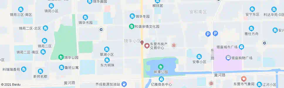 东营锦华一区_公交站地图_东营公交_妙搜公交查询2025