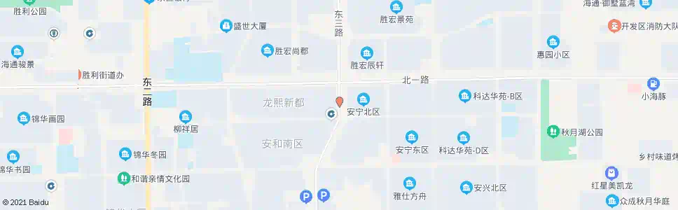 东营安宁北区西门_公交站地图_东营公交_妙搜公交查询2025