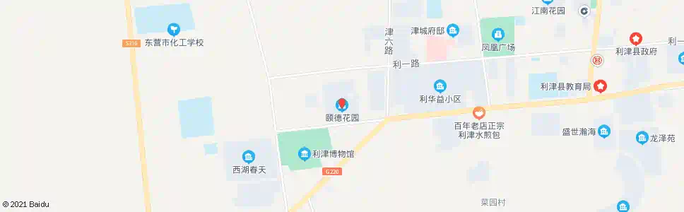 东营颐德小区_公交站地图_东营公交_妙搜公交查询2025