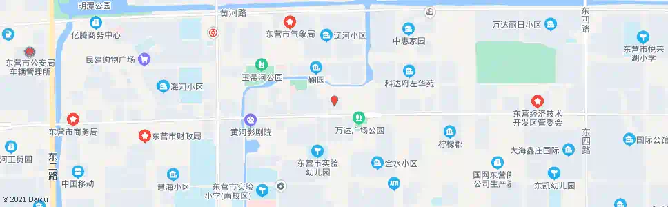 东营市政府_公交站地图_东营公交_妙搜公交查询2025