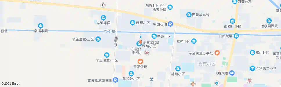 东营雅苑南区_公交站地图_东营公交_妙搜公交查询2025