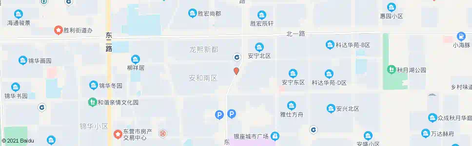 东营安宁西区西门_公交站地图_东营公交_妙搜公交查询2025