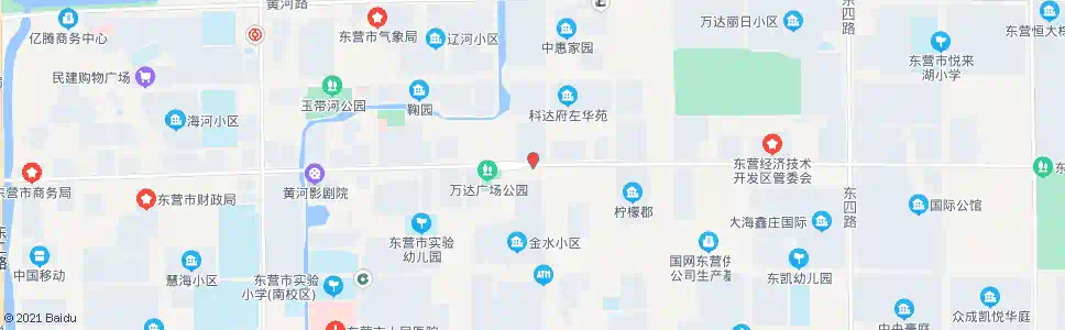 东营万达国际大厦_公交站地图_东营公交_妙搜公交查询2025
