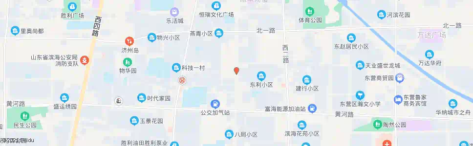 东营东利小区_公交站地图_东营公交_妙搜公交查询2025