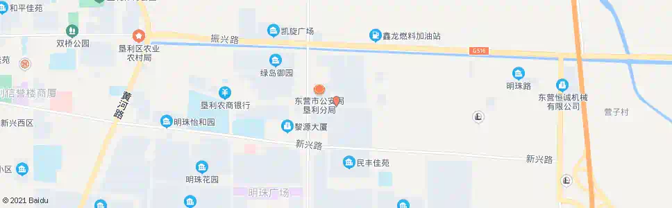 东营军苑小区南门_公交站地图_东营公交_妙搜公交查询2025