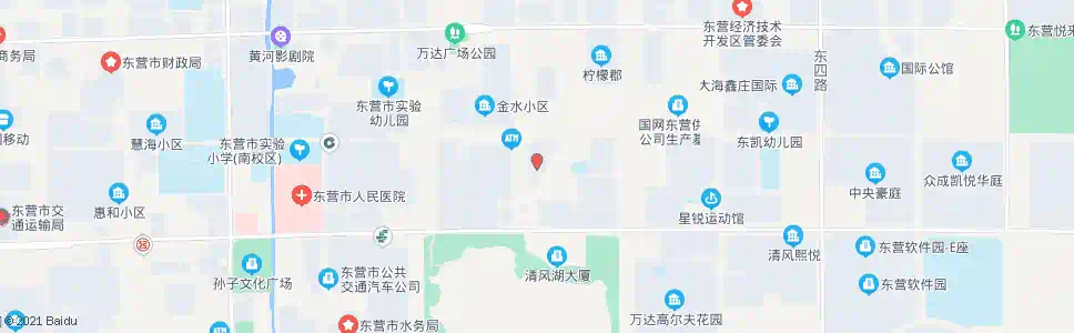 东营德达金色家园_公交站地图_东营公交_妙搜公交查询2025