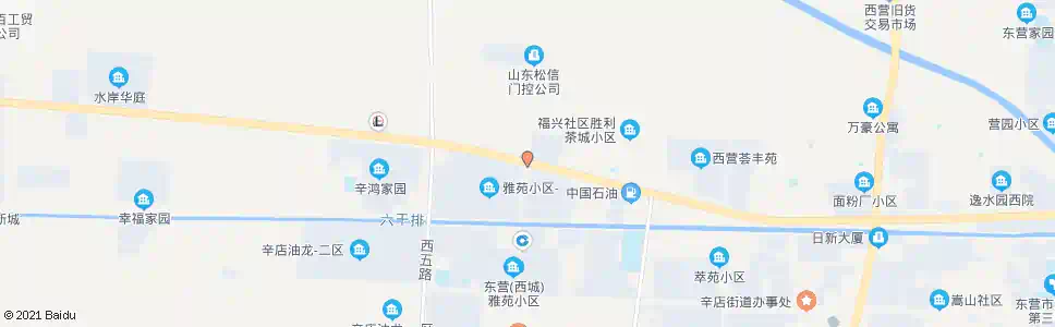 东营西五区_公交站地图_东营公交_妙搜公交查询2025