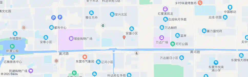 东营安盛南区西门_公交站地图_东营公交_妙搜公交查询2025