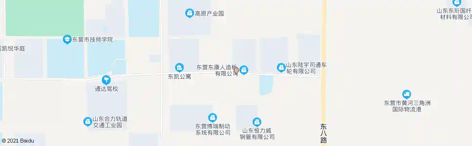东营人造板厂_公交站地图_东营公交_妙搜公交查询2025