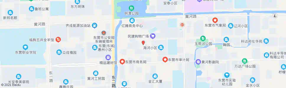 东营商贸城_公交站地图_东营公交_妙搜公交查询2025