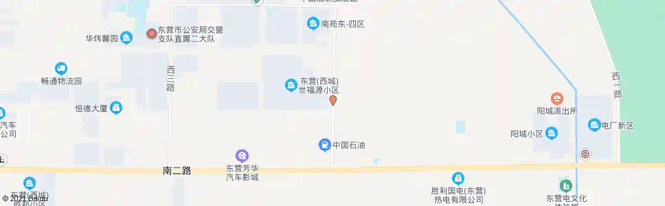 东营世福源小区_公交站地图_东营公交_妙搜公交查询2025