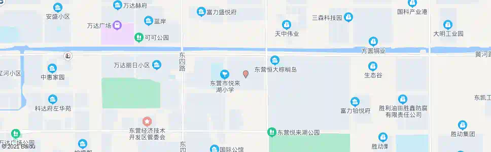 东营悦来新城_公交站地图_东营公交_妙搜公交查询2025