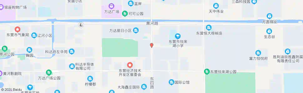 东营奥林匹克花园西门_公交站地图_东营公交_妙搜公交查询2025