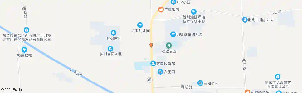 东营油建一公司_公交站地图_东营公交_妙搜公交查询2025