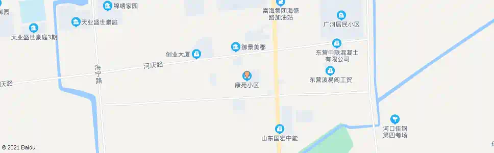 东营康苑小区_公交站地图_东营公交_妙搜公交查询2025