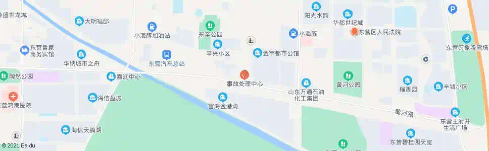 东营事故处理中心_公交站地图_东营公交_妙搜公交查询2025