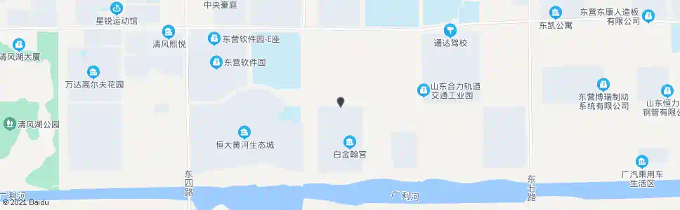 东营白金翰宫_公交站地图_东营公交_妙搜公交查询2025