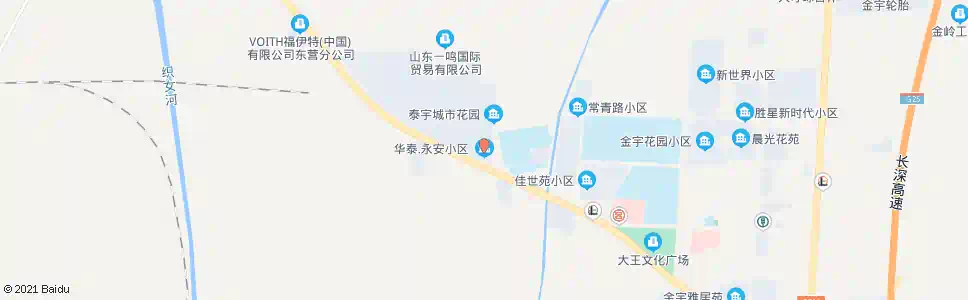 东营华泰小区_公交站地图_东营公交_妙搜公交查询2025