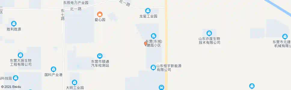 东营莱建生活区_公交站地图_东营公交_妙搜公交查询2025