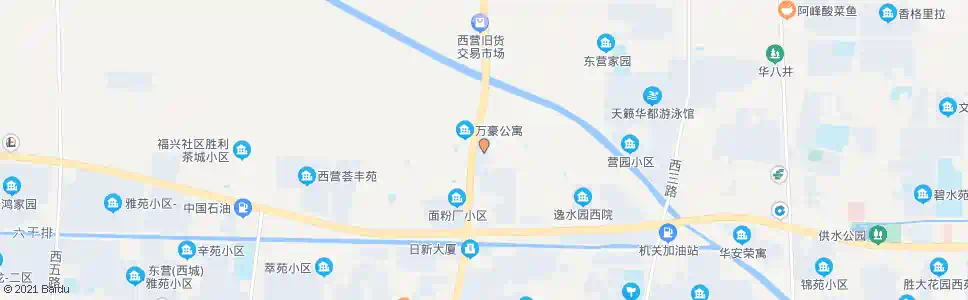 东营西营批发市场_公交站地图_东营公交_妙搜公交查询2025