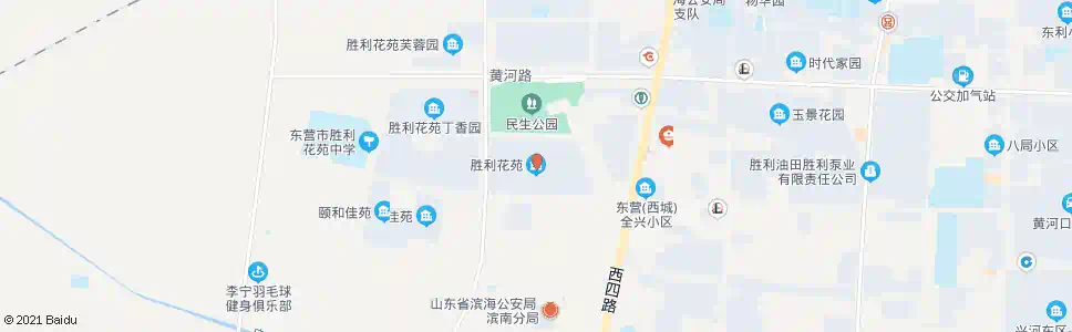 东营胜利花园_公交站地图_东营公交_妙搜公交查询2025